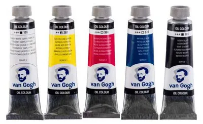 Productafbeelding van Van Gogh - Van Gogh olieverf, basisset met 5 kleuren van 40 ml