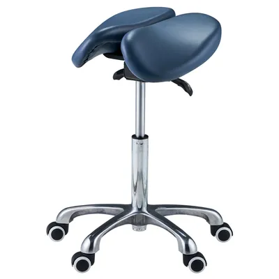 Produktbild von Master Massage Berkeley Ergonomic Sattelhocker Split-Seat Drehhocker Rollhocker
