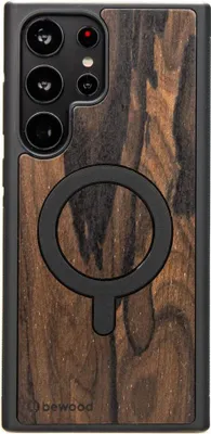 Image de Housse en bois Bewood pour Samsung Galaxy S25 Ultra ZIRICOTE avec MagSafe