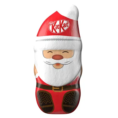 Obrázek produktu pro Nestlé KitKat Father Christmas mléčná čokoláda s křupavými kousky 85g