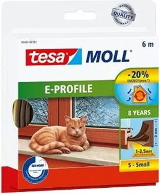 Immagine prodotto di tesa tesamoll® E-Profile nastro sigillante per finestre bianco 9,0 mm x 6,0 m 1 pz.