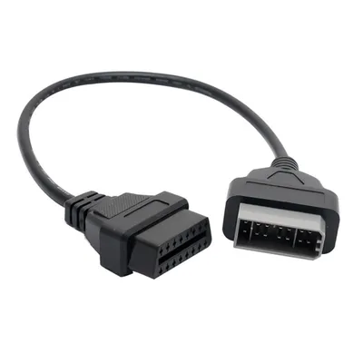 Produktbild von Q49C OBD2 Diagnosekabel Adapter 14-Pin auf 16-Pin – OBD2 Diagnose Adapter passend für Nissan