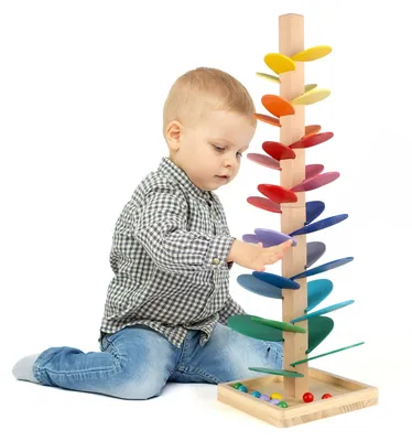 Produktbild von Holz Klangbaum - Lernspielzeug für Kinder