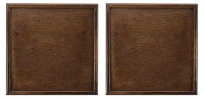 Immagine prodotto di Set di 2 vassoi in legno per la decorazione