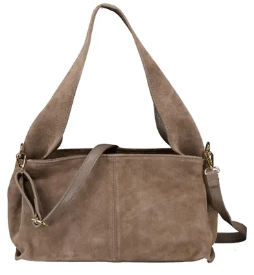Produktbild von Hausfelder Manufaktur Beuteltasche Velours Beige onesize