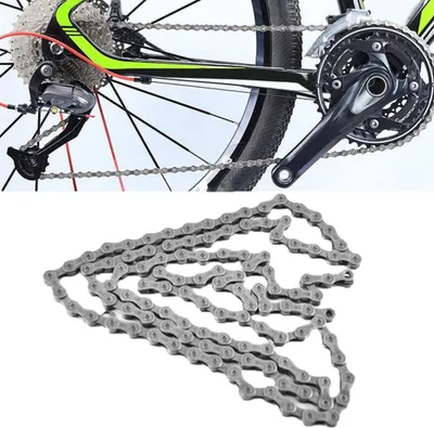 Produktbild von HG73 9/27 Speed 114 Link Dehnbare Mountainbike-Fahrradkette mit Schnalle
