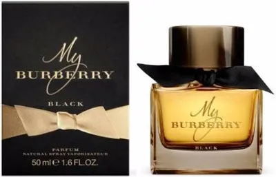 A product shot of a perfume bottle and its packaging.