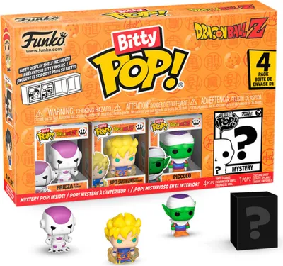 Obrázek produktu pro Dragon Ball Bitty POP! vinylové figurky 4-pack Série 4 2,5 cm