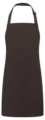 Image de Premier - Tablier pour enfants, couleur unie LT4963 (53 cm x 43 cm) (marron)