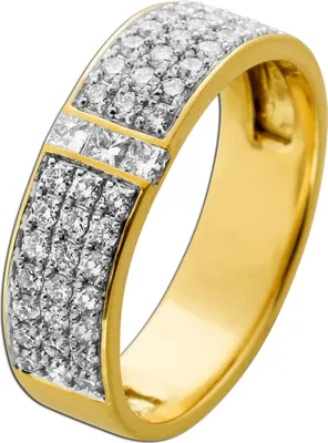 Produktbild von Brillant Ring Gold 585 14K Natur Diamanten 1.0ct 20