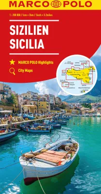 Produktbild von MARCO POLO Regionalkarte Italien 14 Sizilien 1:200.000