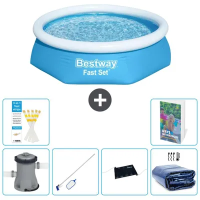 Produktbild von Bestway Fast Set Rund - 244x61 cm - 7-teilig  S235