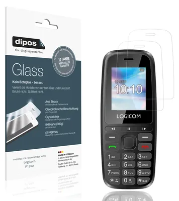 Image de 2x Protection ecrán pour Logicom P197e Verre souple Film Protecteur 9H dipos