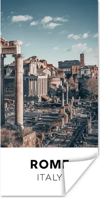 Produktbild von MuchoWow® Poster Rom - Italien - Denkmal 20x40 cm - Plakat - Foto