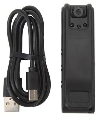 Obrázek produktu pro Miniaturní kamery na tělo, nahrávání ve smyčce s nočním viděním v rozlišení 1080p HD, magnetické, přenosné kapesní videokamery s klipem na opasek pro bezpečnostní služby v trestním řízení