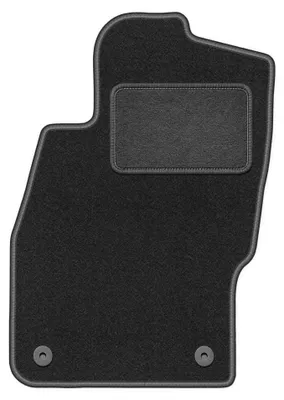 Produktbild von Fahrermatte Velours für Opel Corsa E 2015-2020 (Schrägheck) – 1-tlg, Graphit, passgenau – Wielganizator LUX