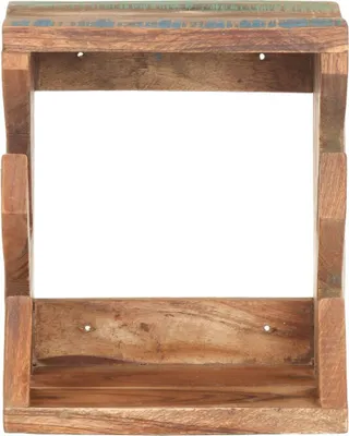 Obrázek produktu pro vidaXL Nástěnný držák na skateboard 25x20x30 cm Recyklované masivní dřevo