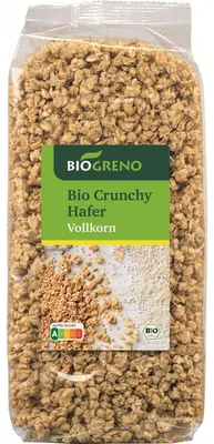 Produktbild von Biogreno Crunchy Hafer Vollkorn 500g -