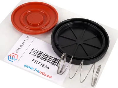 Produktbild von Ventildeckel-Entlüftungsmembran 1.5 2.0 2.3 DCI mit Feder und Abdeckung - Orange, Durchmesser 57 mm