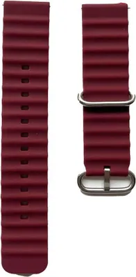 Produktbild von Peter Jäckel 21387, Band, Smartwatch, Bordeaux, Metallisch, 20 mm, 1 Stück(e)