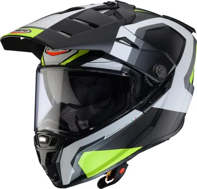 Image de Caberg Tanami Scram casque de motocross, noir mat/gris/jaune, 2XL (63/64)