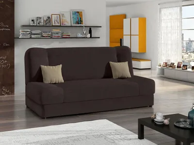 Obrázok produktu pre Pohovka s úložným priestorom IRINA - hnedá / béžová