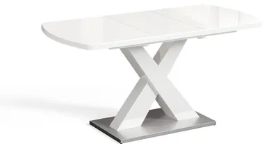 Obrázok produktu pre Jedálenský stôl Vicco Chinto biely 120 x 80 cm Rozšíriteľný, Model 51273