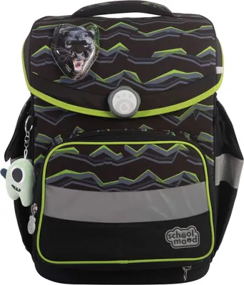 Produktbild von School Mood Timeless Pro Finn (Raubkatze), 7-tlg. Schulranzenset