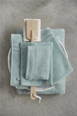 Produktbild von Byrklund Duschtuch Bath Basics Meeresblau - 70x140 cm