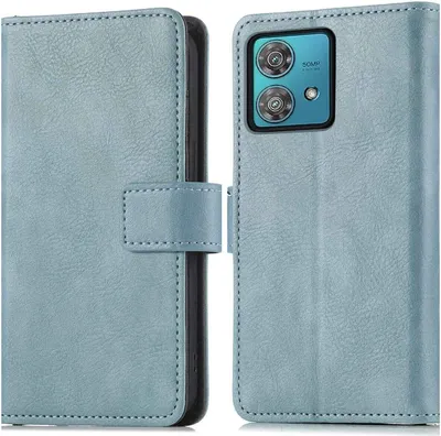 Produktbild von imoshion  Klapphülle Motorola Edge 40 Neo - Hellblau