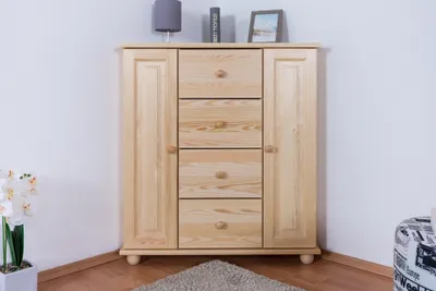 Produktbild von Eckkommode massiv