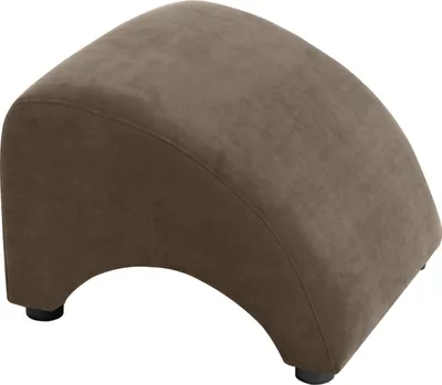 Produktbild von Max Winzer Hocker Brandford - Velourstoff sahara - Maße: 52 x 54 x 37 cm