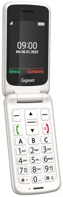 Imagen del producto de Gigaset Móvil Senior GL595 2.8" SIM Blanco Perla