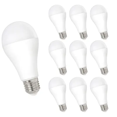 Produktbild von Vorteilspack 10 Stück - LED Lamp - E27 Sockel - 10W entspricht 63W - 4000K Neutralweiß