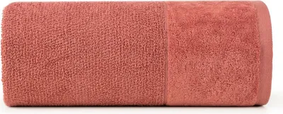Zdjęcie produktu dla Eurofirany 424953, 50 x 90 cm, Bawełna, Koralowy, 1 szt.
