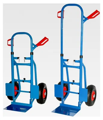 Produktbild von Faltbare Sackkarre 250 kg HxBxT: 120x50x53 cm, blau
