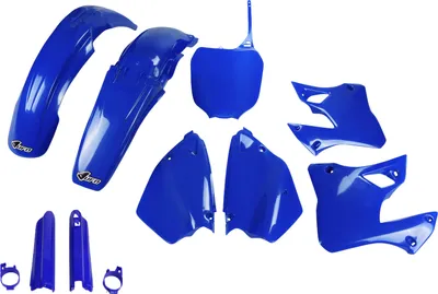 Produktbild von Verkleidungskit UFO PLAST 9-teilig Verkleidungssatz Kunststoff mit Gabelschutz für Yamaha YZ WR 125 / 250 ccm Bj. 2000 - 2001, Farbe:blau OEM