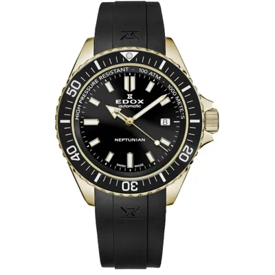 Produktbild von EDOX Neptunian Automatic 80120-37JCA-NID Herrenuhr Neptunian Automatic
