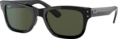 Produktbild von Ray-Ban Burbank rechteckige Sonnenbrille, Schwarz One Size
