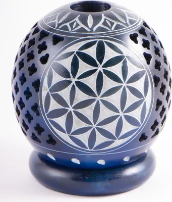 Immagine prodotto di Lampada da tè a sfera - blu scuro