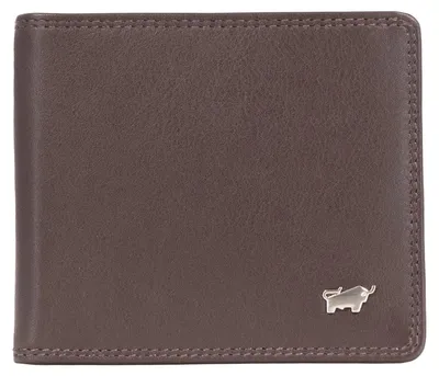 Imagen del producto de Cartera GOLF RFID con clip para billetes, 8 compartimentos para tarjetas, color marrón, uni, de cuero