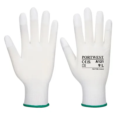 Produktbild von Portwest A121 PolyurethanFingerkuppen Handschuh White Gr. L