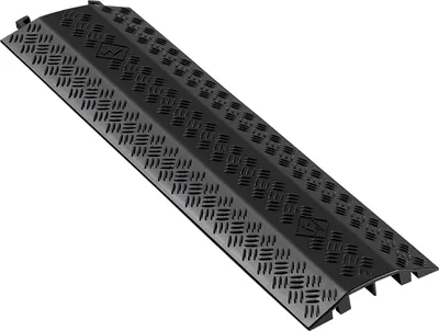 Produktbild von VEVOR 975 mm Kabelbrücke, 7938 kg/Achstragkraft, Hochleistungs-Überfahrschutz aus PP, Stolperschutz, Bodenabdeckungen, für Bereiche mit hoher Schwelle, Zuhause, Büro, Lager, 1 Stück