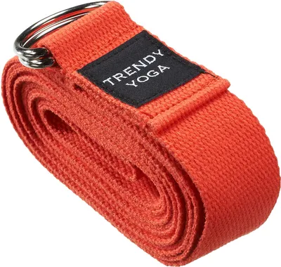 Produktbild von Trendy Yoga Gurt / Yogagurt 190 x 4 x 0,2 cm, verschiedene Farben, Farbe:rot