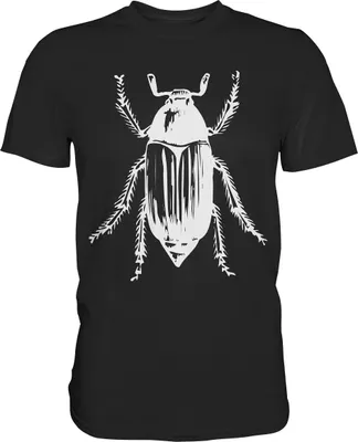Produktbild von Kakerlake Käfersammler Insekten T-Shirt – Black / 4XL