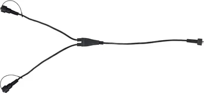 System DECOR | Verteiler / Splitter | 0,5m | schwarzes Kabel