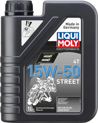 Produktbild von Liqui Moly Motorbike 4T 15W-50 Street 1 Liter