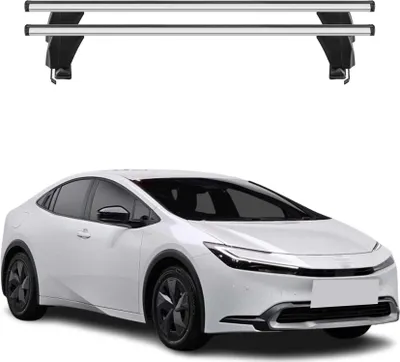 Image de Menabo Barres de toit transversales pour Toyota Prius V 2022-2025 Alu Gris 2x