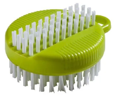 Produktbild von haug bürsten - Nagelbürste in Lime - beidseitig verwendbar - mit Borsten aus Nylon 6.6 - mit Aufgänheloch