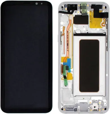 Produktbild von Display LCD Komplettset GH97-20470B Silber für Samsung Galaxy S8 Plus G955 F Neu